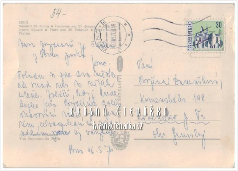 BRNO, Zelný trh, dříve náměstí 25. února