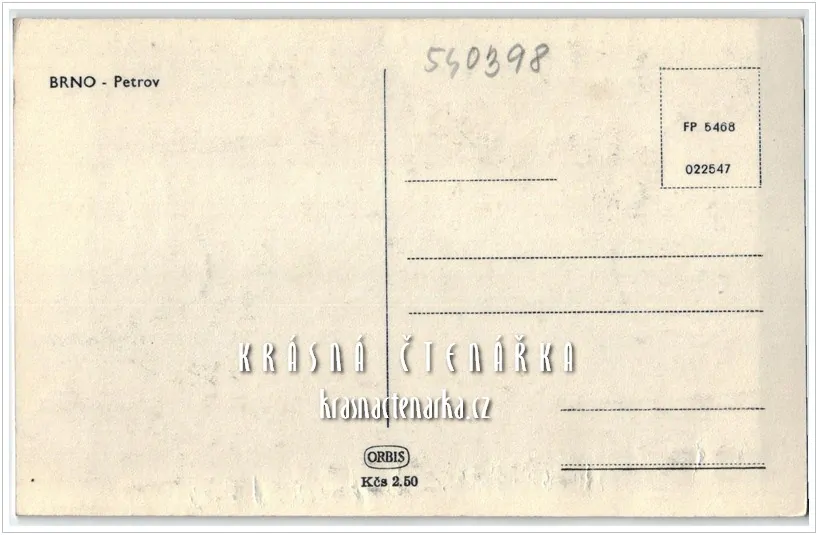 BRNO, Petrov ... i s tramvají