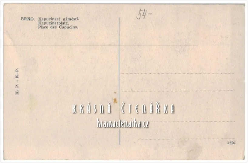 BRNO, Petrov z Kapucínského náměstí