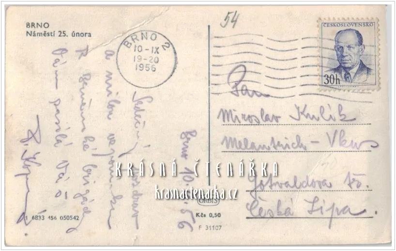 BRNO, Zelný trh, dříve náměstí 25. února