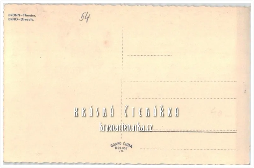 BRNO, Mahenovo divadlo