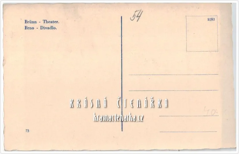 BRNO, Mahenovo divadlo