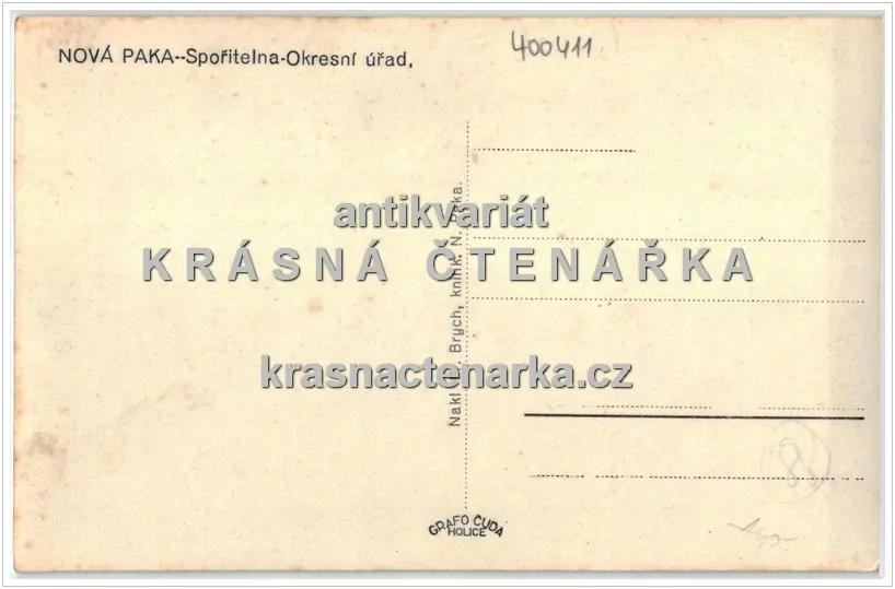 NOVÁ PAKA (spořitelna a městský úřad)