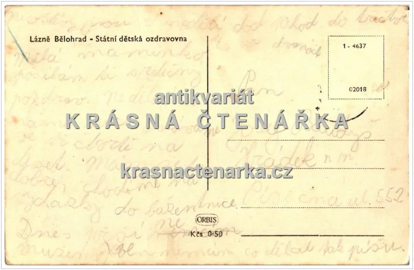 LÁZNĚ BĚLOHRAD (státní dětská ozdravovna)