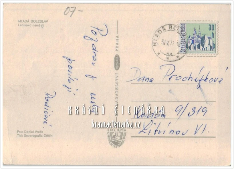 MLADÁ BOLESLAV, Leninovo náměstí, nyní nám. Republiky