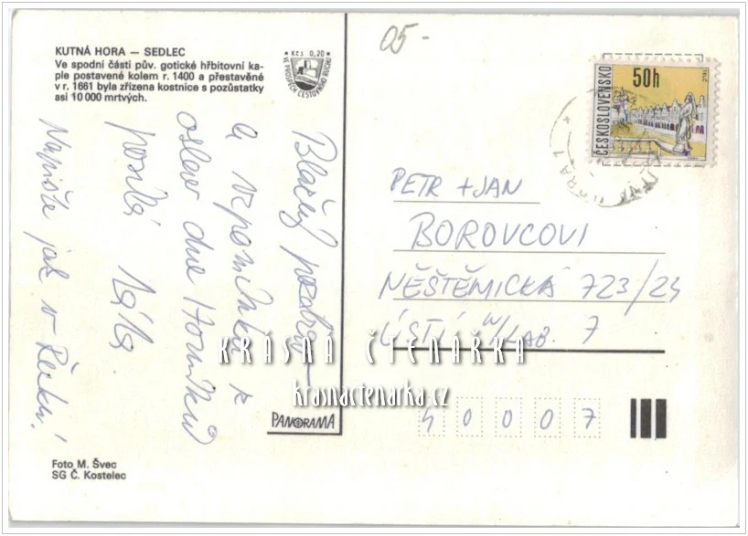KUTNÁ HORA - SEDLEC, Kostel Všech svatých s kostnicí