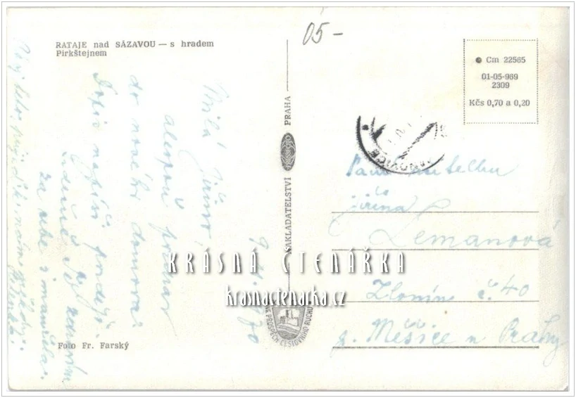 RATAJE NAD SÁZAVOU s hradem Pirkštejnem