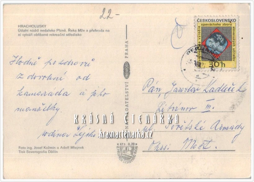 Vodní nádrž HRACHOLUSKY