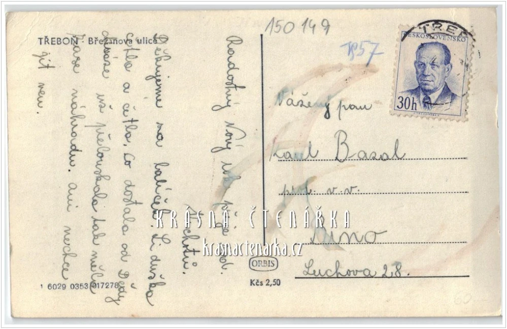 TŘEBOŇ, Březanova ulice