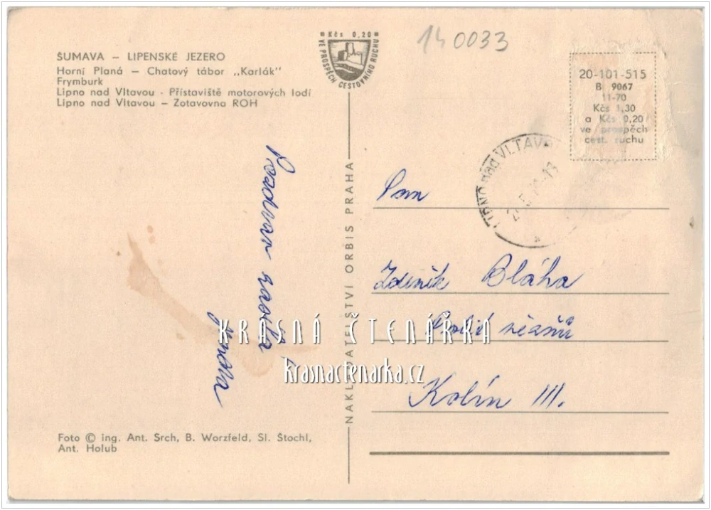 Vodní nádrž LIPNO