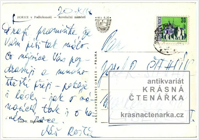 HOŘICE (náměstí Jiřího z Poděbrad, býv. Revoluční náměstí)