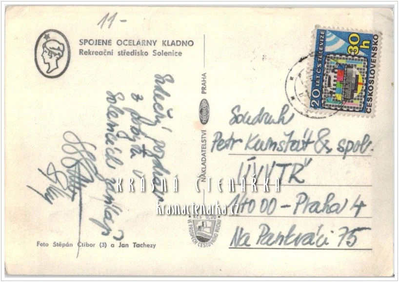 SOLENICE - ORLICKÁ PŘEHRADA