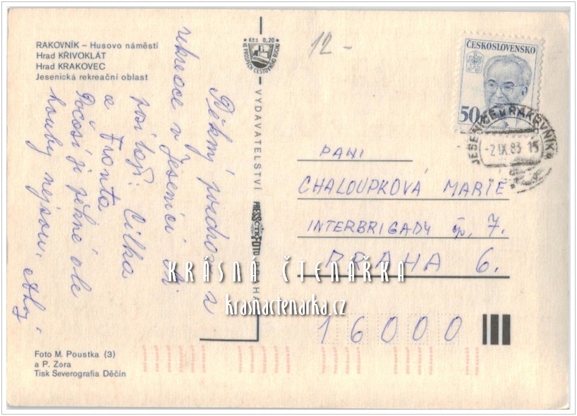 RAKOVNÍK - KŘIVOKLÁT - KRAKOVEC