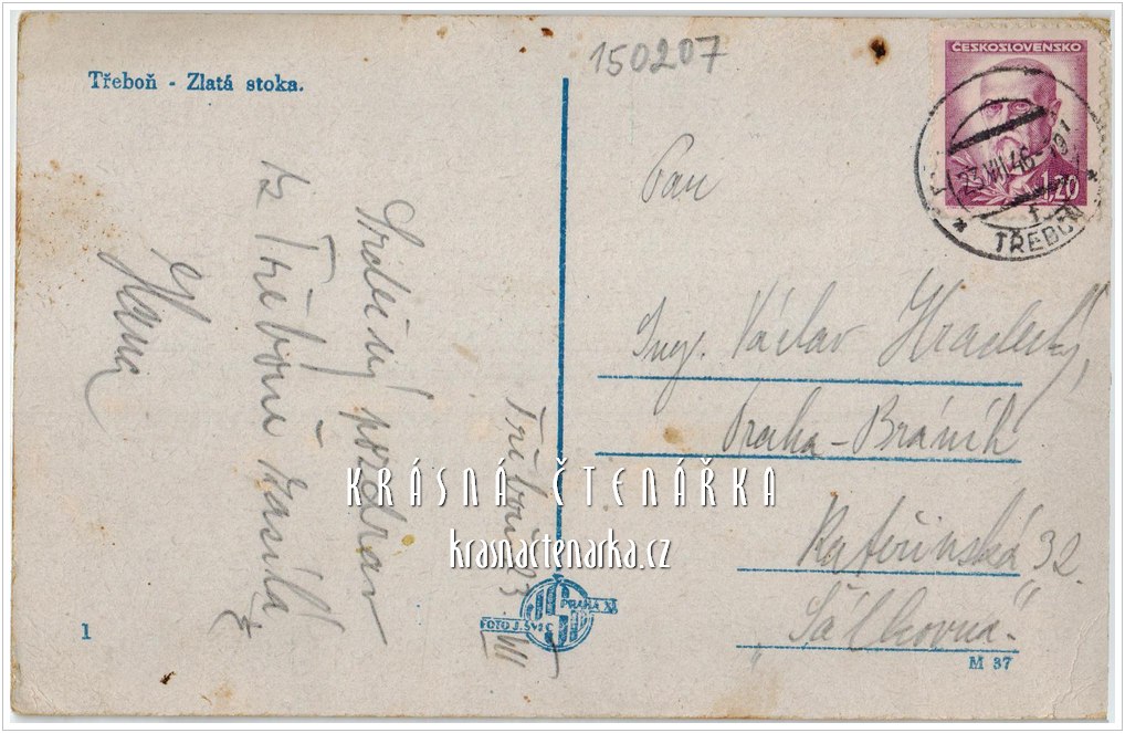 TŘEBOŇ, Zlatá stoka