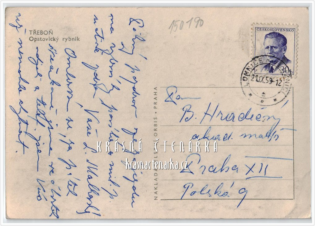 TŘEBOŇSKO, Opatovický rybník