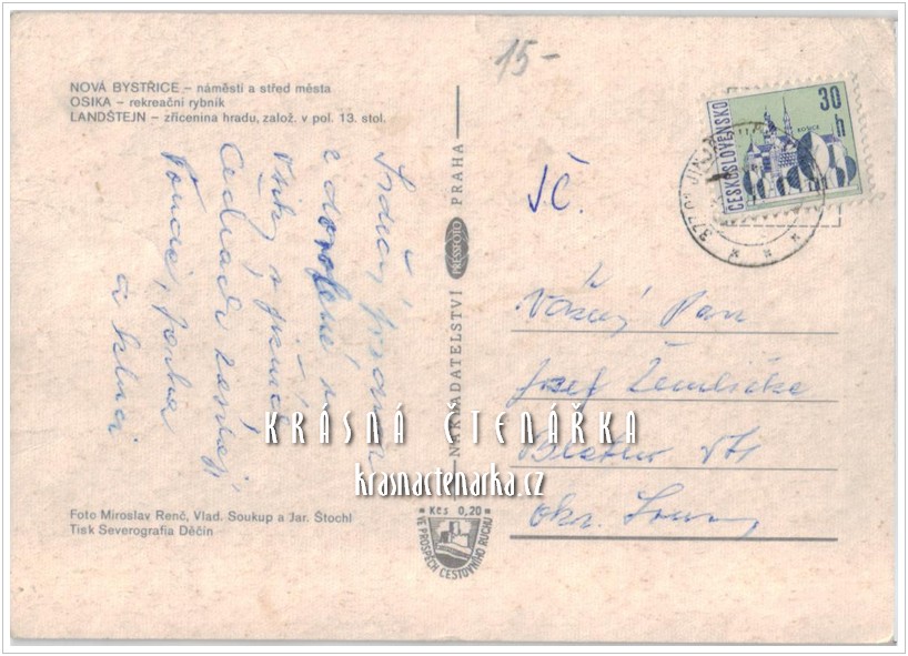 NOVÁ BYSTŘICE - OSIKA - LANDŠTEJN