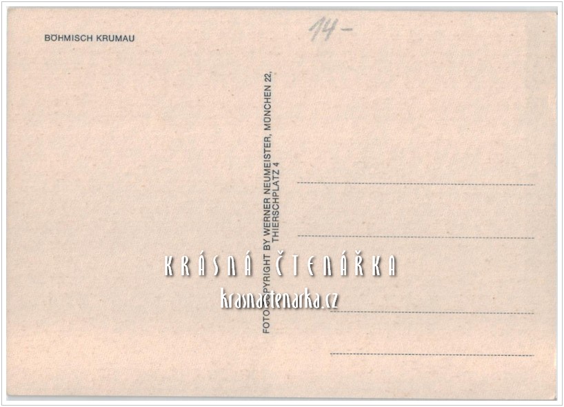 ČESKÝ KRUMLOV, Pohled na zámek