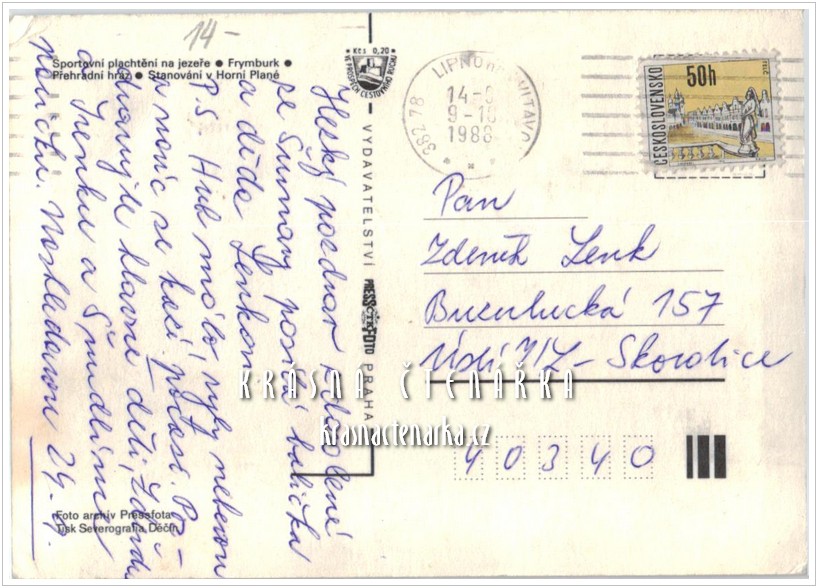 Vodní nádrž LIPNO