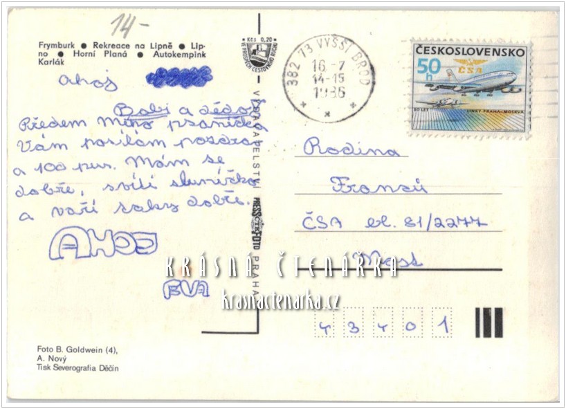 Vodní nádrž LIPNO