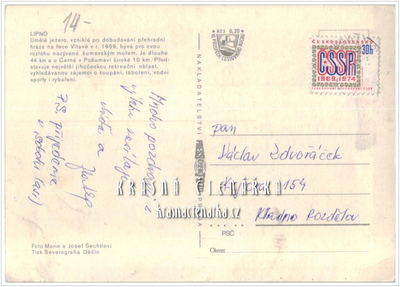 Vodní nádrž LIPNO