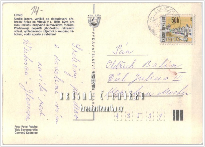 Vodní nádrž LIPNO