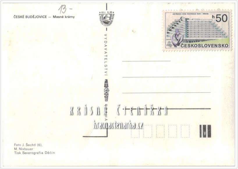 ČESKÉ BUDĚJOVICE, Masné krámy