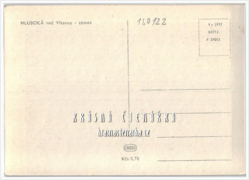 Zámek HLUBOKÁ NAD VLTAVOU