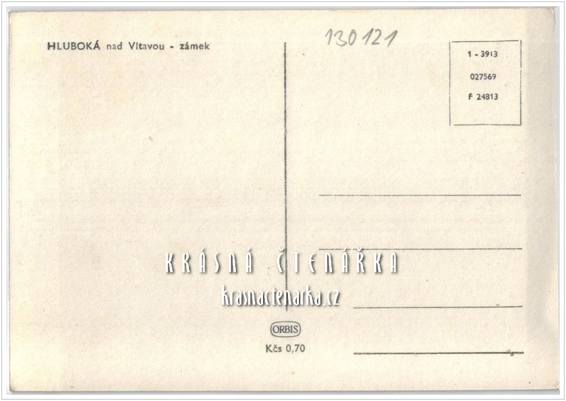 Zámek HLUBOKÁ NAD VLTAVOU