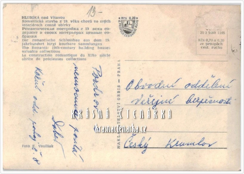 Zámek HLUBOKÁ NAD VLTAVOU