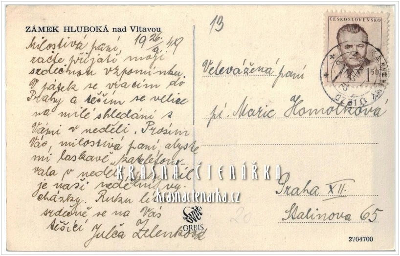 Zámek HLUBOKÁ NAD VLTAVOU