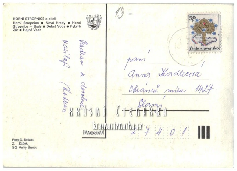 HORNÍ STROPNICE a okolí