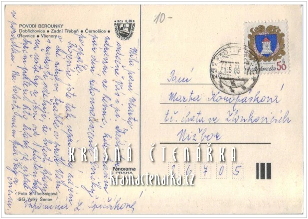Povodí Berounky, DOBŘICHOVICE - ČERNOŠICE - VŠENORY