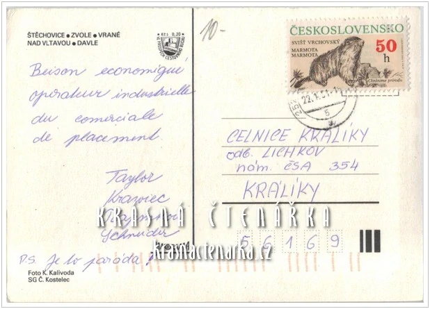 ŠTĚCHOVICE - ZVOLE - VRANÉ NAD VLTAVOU - DAVLE