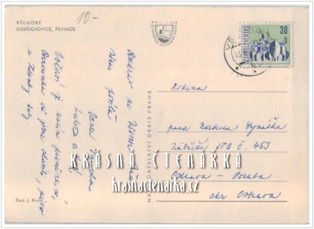VŠENORY - DOBŘICHOVICE - ŘEVNICE
