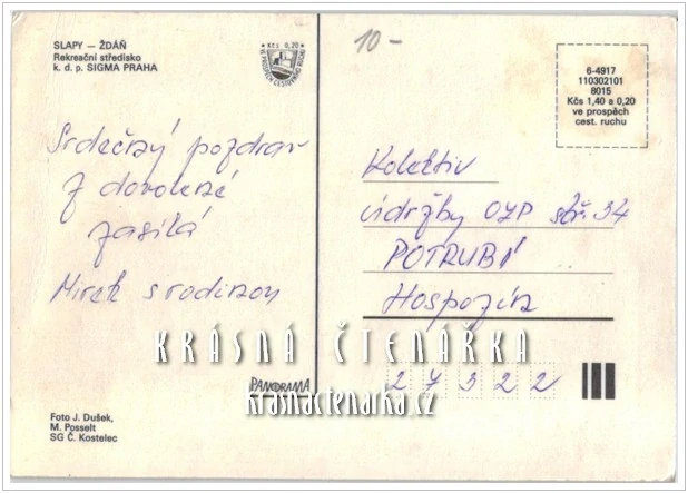 SLAPY - ŽDÁŇ