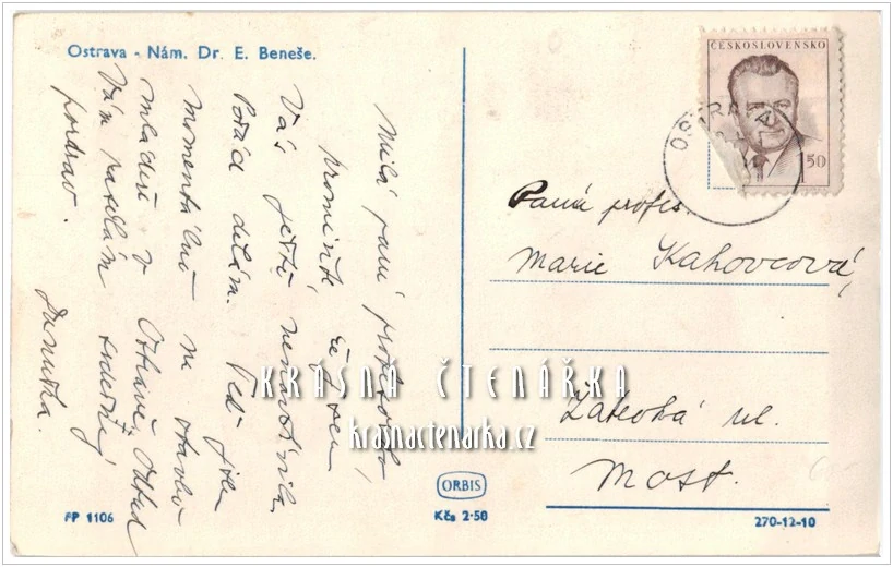 OSTRAVA, Náměstí Dr. E. Beneše