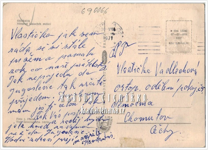 OSTRAVA, Náměstí Lidových milicí