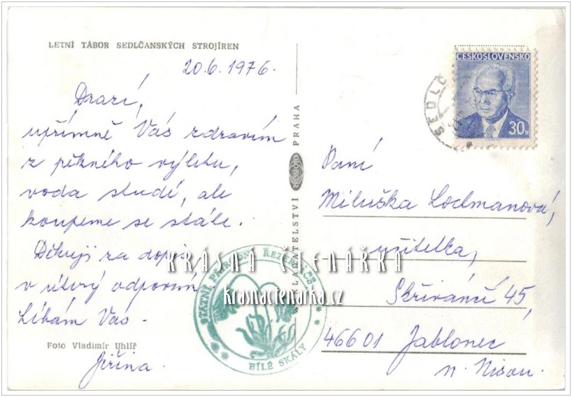 ČASTOBOŘ, Pionýrský tábor