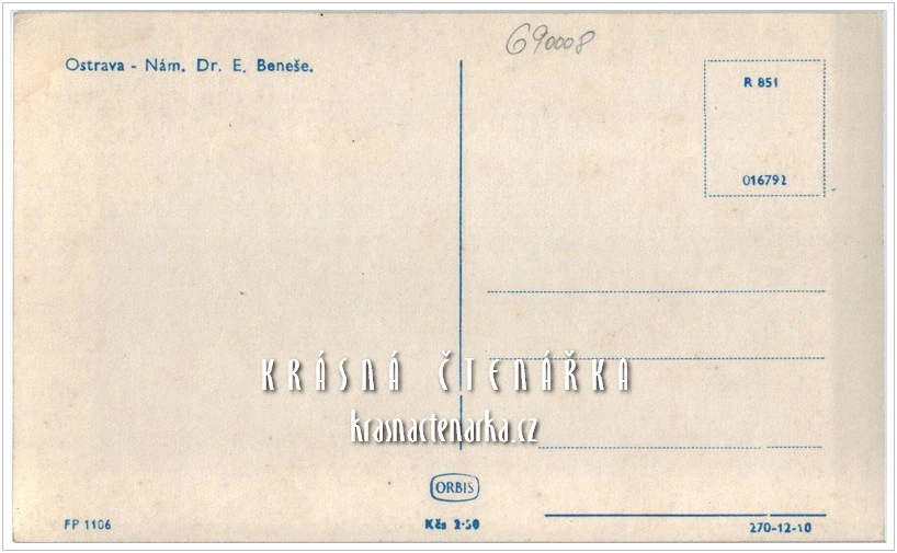 OSTRAVA, Spořitelna a záložna na Benešově náměstí