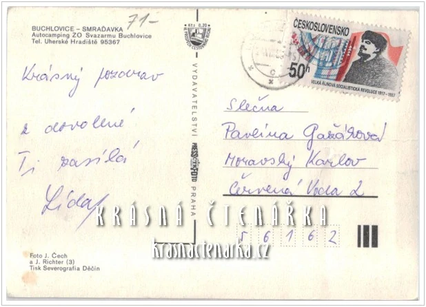 BUCHLOVICE - SMRAĎAVKA