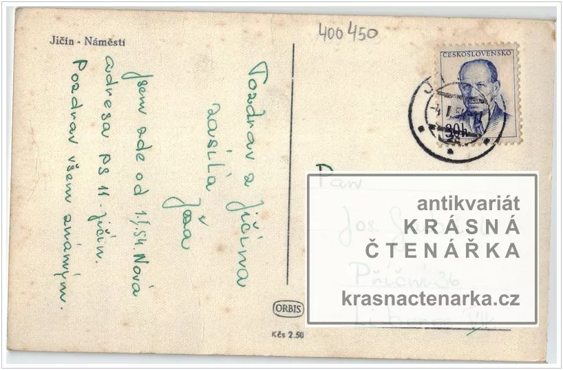 JIČÍN (náměstí a Valdická brána)