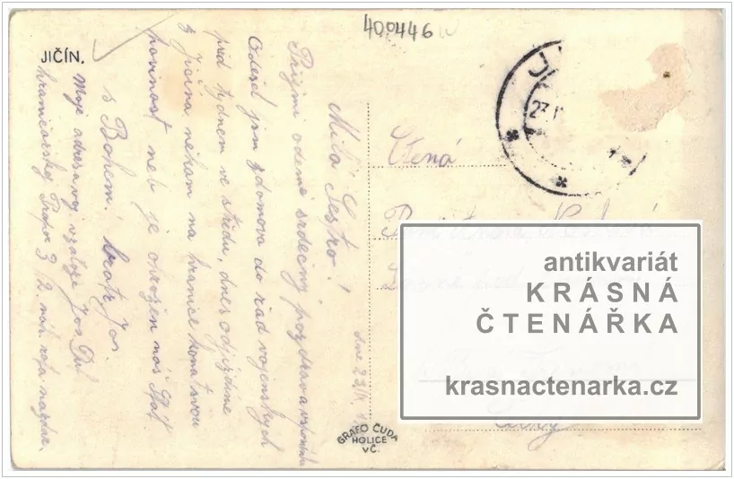 JIČÍN (náměstí a Valdická brána i uzenářství)