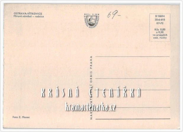 OSTRAVA - VÍTKOVICE, Mírové náměstí