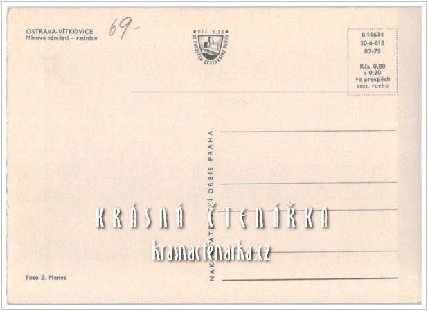 OSTRAVA - VÍTKOVICE, Mírové náměstí