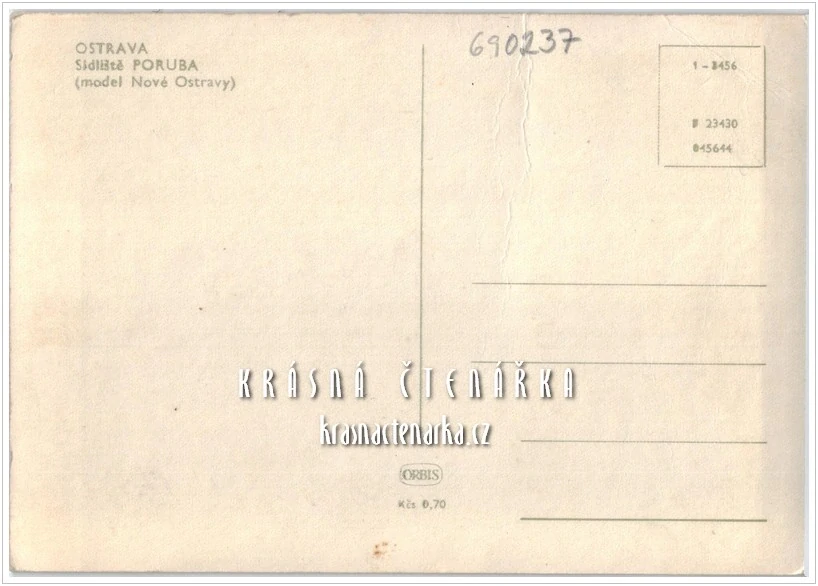 OSTRAVA - PORUBA, Model Nové Ostravy