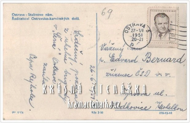 OSTRAVA, býv. Stalinovo náměstí