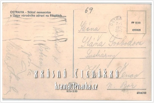 OSTRAVA, Státní nemocnice a Ústav národního zdraví na Fifejdách