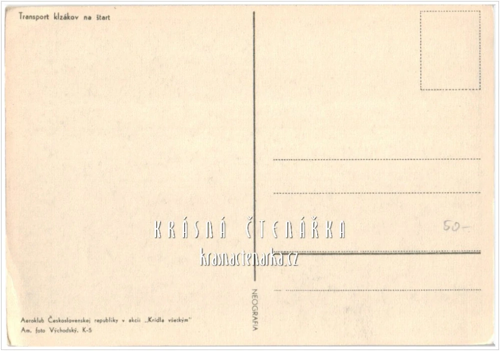LETADLO KLUZÁK, Aeroklub Československé republiky