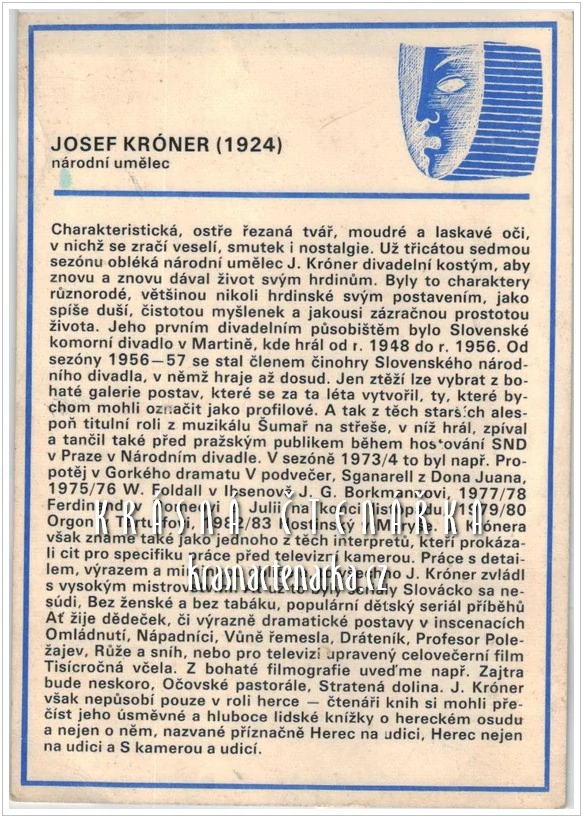 JOSEF KRÓNER