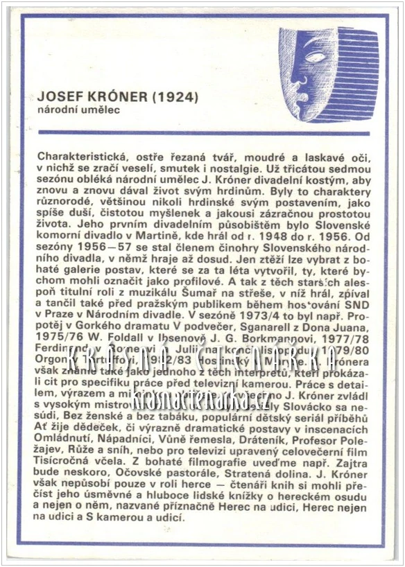 JOSEF KRÓNER
